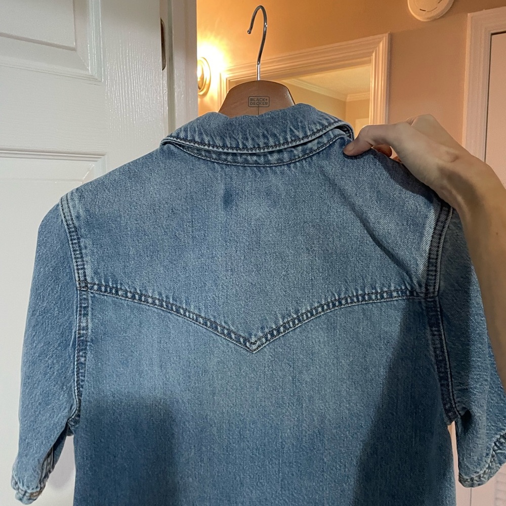 Universal Thread Denim Button-Up Mini Dress - Picture 5 of 5